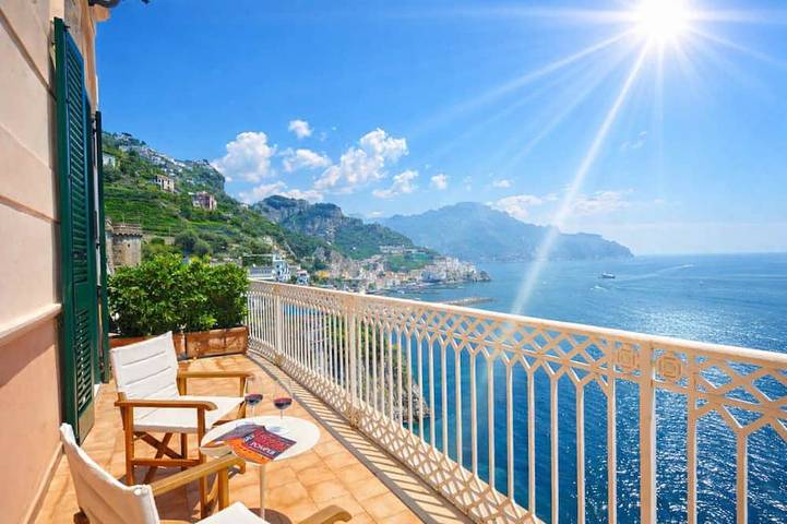 Villa pour 23 personnes, avec jardin à Amalfi