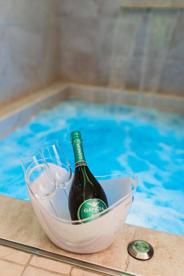 Chalet para 3 personas, con piscina y sauna además de jacuzzi y terraza - 1