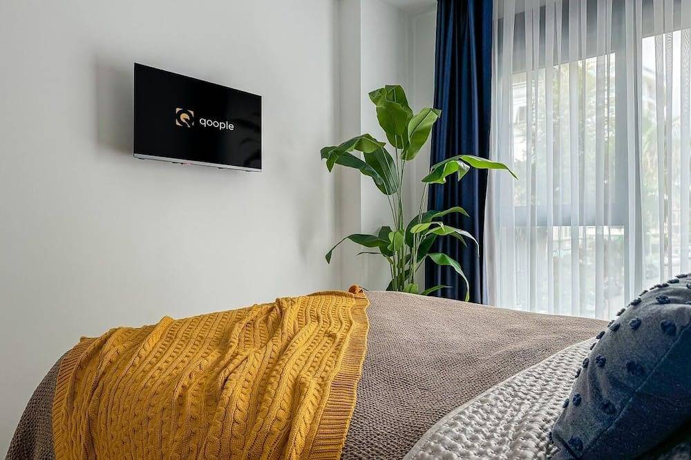 Hel lägenhet, Apartment 1+1 Qoople Elysee 08 near Cleopatra Beach in Alanya, Antalya eanangoddi