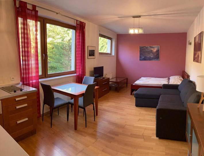 Ferienwohnung für 3 Personen, mit Ausblick und Pool sowie Sauna in Spindlermühle - 2