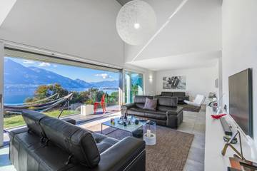 Villa pour 5 Personnes dans Minusio, Canton du Tessin, Photo 2