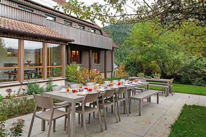 Dom dla 35 osób, z Balkon i Ogród w Północny Schwarzwald