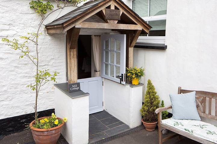 Cottage for 5 people, with garden, with pets in Braunton