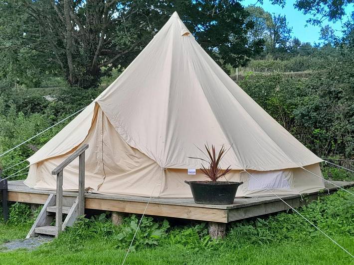 Camping für 2 Personen, mit Garten und Ausblick, mit Haustier in Irland