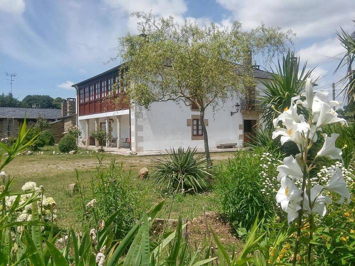 Casa rural para 2 personas, con Terraza además de Jardín y Vistas en Provincia de Lugo
