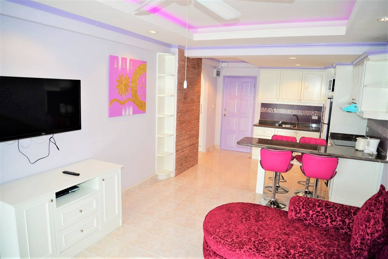 Geheel vakantieappartement, Superb 1 bed at Jomtien Beach in Pattaya, Changwat Chonburi