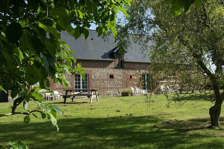 Location de vacances pour 4 personnes, avec jardin, animaux acceptés à Bretteville-du-Grand-Caux