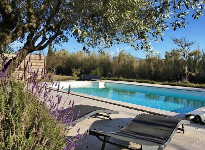 Location de vacances pour 9 personnes, avec jardin ainsi que jacuzzi et piscine, animaux acceptés à Saint-Maurice-sur-Eygues - 2