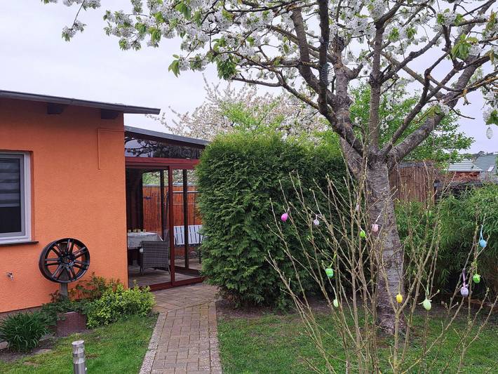 Ferienhaus für 2 Personen, mit Terrasse und Garten in Altwarp