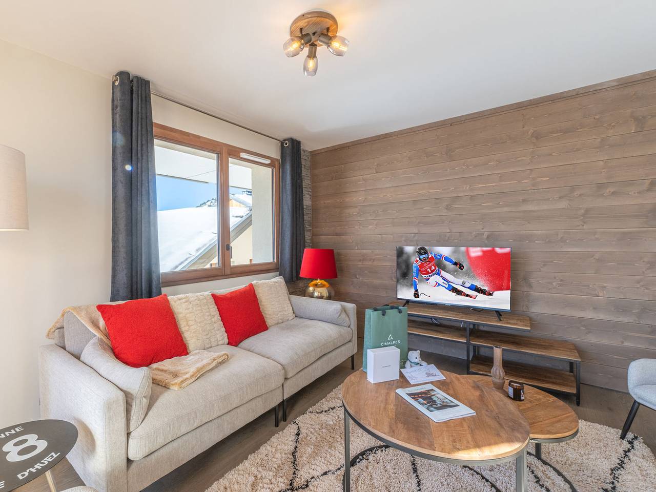 Appartement entier, Bel appartement 6 pers, proche pistes, Wifi, animaux acceptés in Huez, Parc national des Écrins