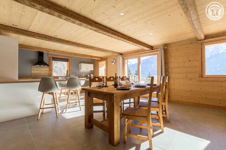 Gîte pour 6 personnes, avec terrasse dans Bisanne 1500 - 4