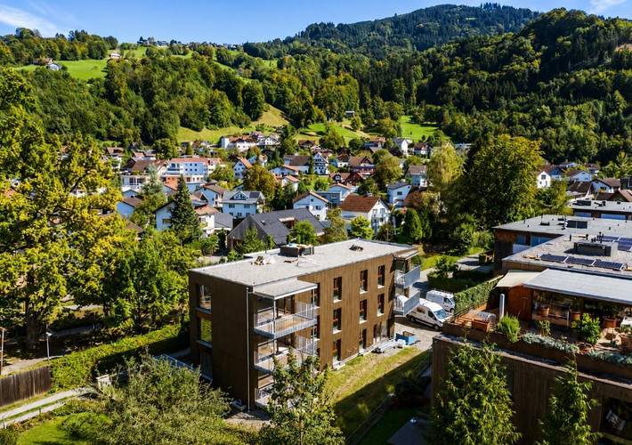 Ferienwohnung für 6 Personen, mit Balkon und Terrasse sowie Garten und Ausblick in Dornbirn - 2