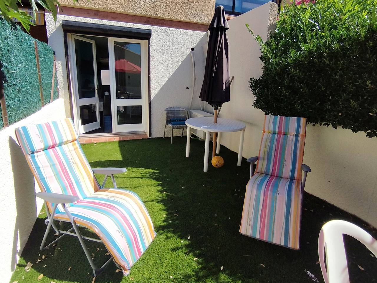 Neu 2024 - Studio mit Klimaanlage, Garten, nahe Strand,4 Pers, Narbonne-Plage in Narbonne Plage, Narbonne