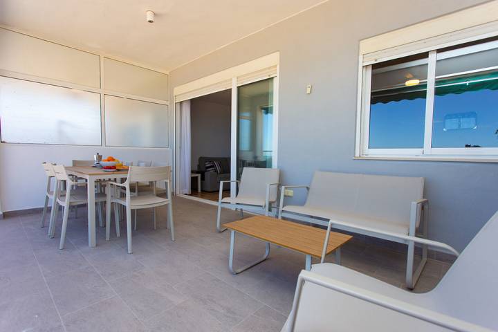 Ganze Wohnung, Ferienwohnung für 4 Personen mit Terrasse in Platja de Sant Antoni (Cullera), Cullera