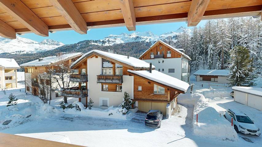 Ferienwohnung für 4 Personen, mit Balkon in Sils im Engadin/Segl - 4