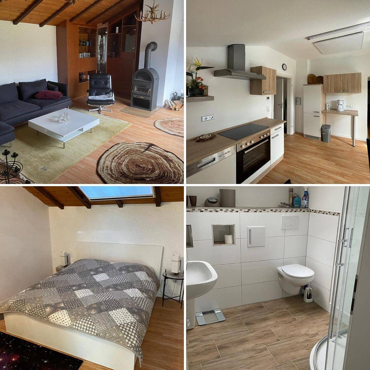 Ferienwohnung und Zimmer "do is schee" - Panorama Fewo für bis 4 Personen in Blaibach in Blaibach, Ostbayern