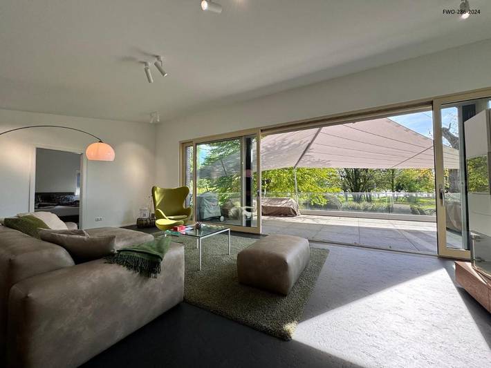 Ferienwohnung für 6 Personen, mit Balkon und Garten sowie Seeblick in Mettnau - 2