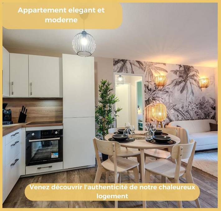 Appartement de vacances pour 4 personnes, avec balcon