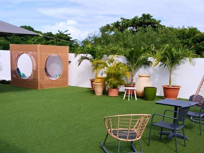 Parc de vacances pour 6 personnes, avec jacuzzi ainsi que jardin et piscine en Guadeloupe - 3