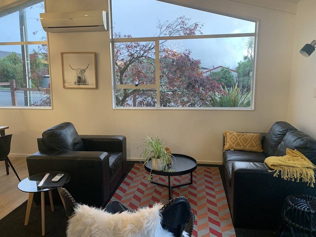 Mid century house in Central Franz location in Franz Josef Glacier, Westland District