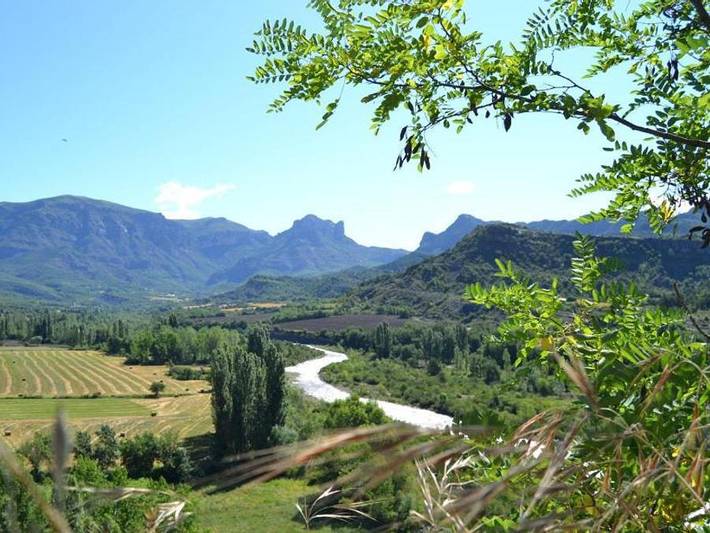 Camping Bungalowpark Isabena - Mobilheim 2 personen - 2/4 pers in Isábena, Aragonesische Pyrenäen