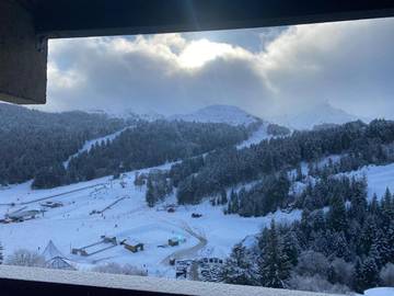 Gîte pour 6 personnes, avec balcon et vue dans Super Lioran