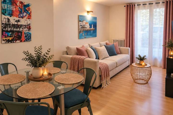 Appartement de vacances pour 4 personnes, avec jardin et piscine - 1
