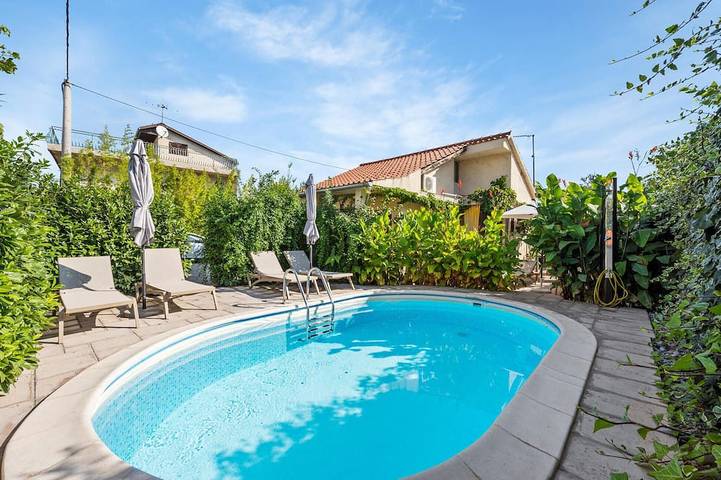 Ferienhaus für 4 Personen, mit Pool - 1