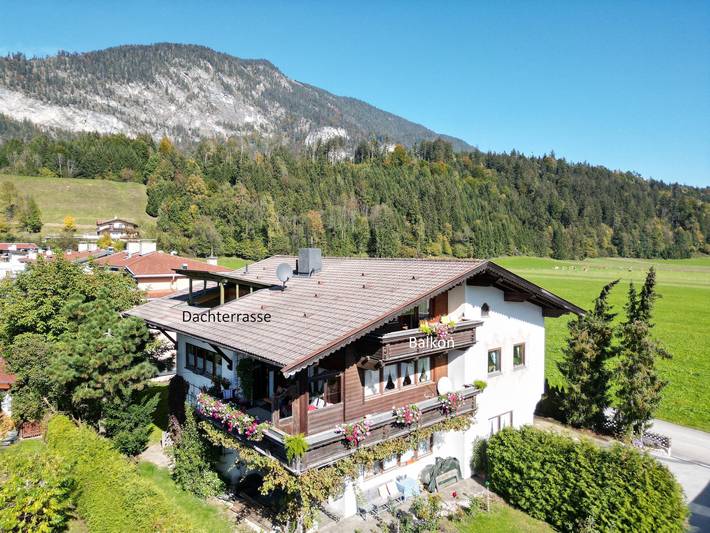 Ganze Ferienwohnung, Ferienwohnung 1 mit nettem kleinem Balkon in Kramsach, Kaisergebirge