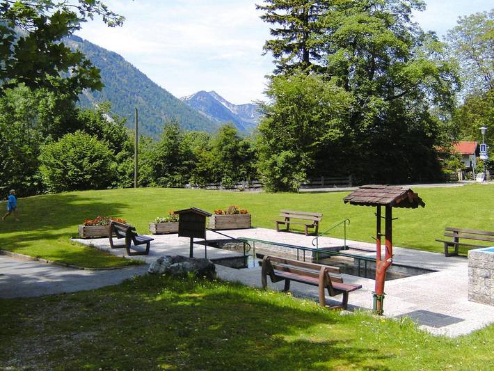 Ferienwohnung für 4 Personen, mit Terrasse und Garten sowie Sauna in Bayrischzell