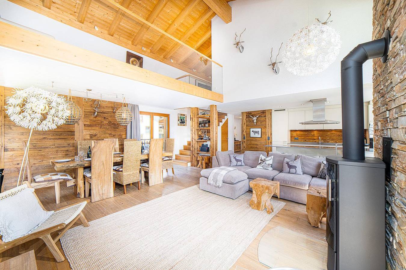 Geheel vakantieappartement, 10-Bettwohnung in Saas-Fee, Walliser Alpen
