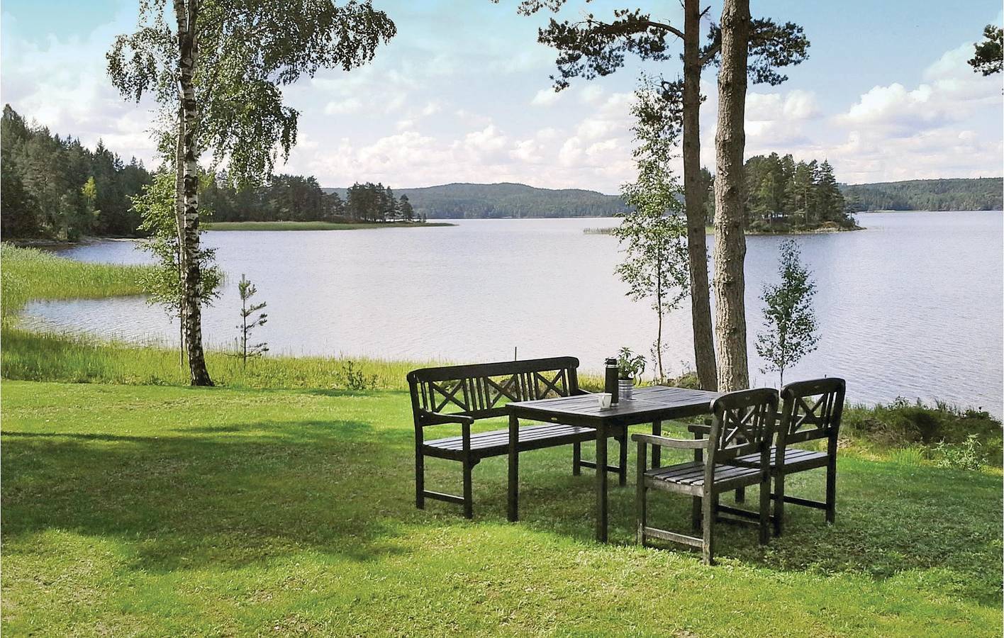 Ferienhaus für 5 Personen mit Terrasse in Dalslands Kanal