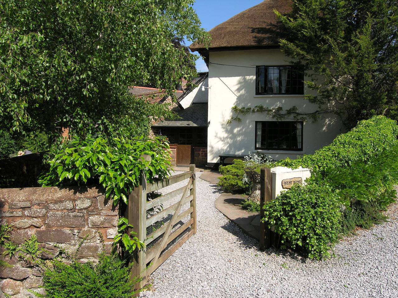 West Wing in Timberscombe, Somerset
