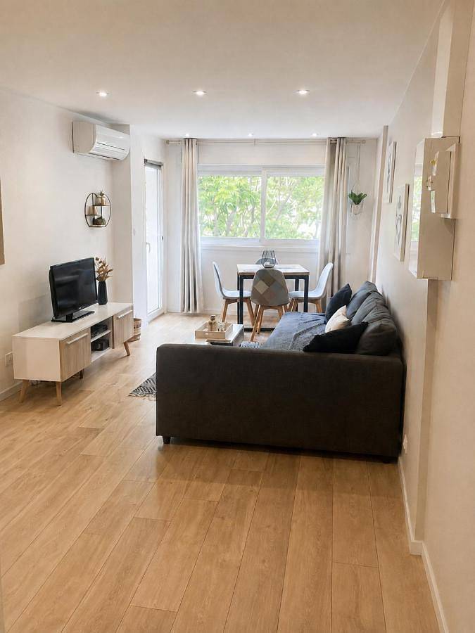 Gîte pour 4 personnes, avec balcon, adapté aux familles dans Stade Mayol RC Toulonnais