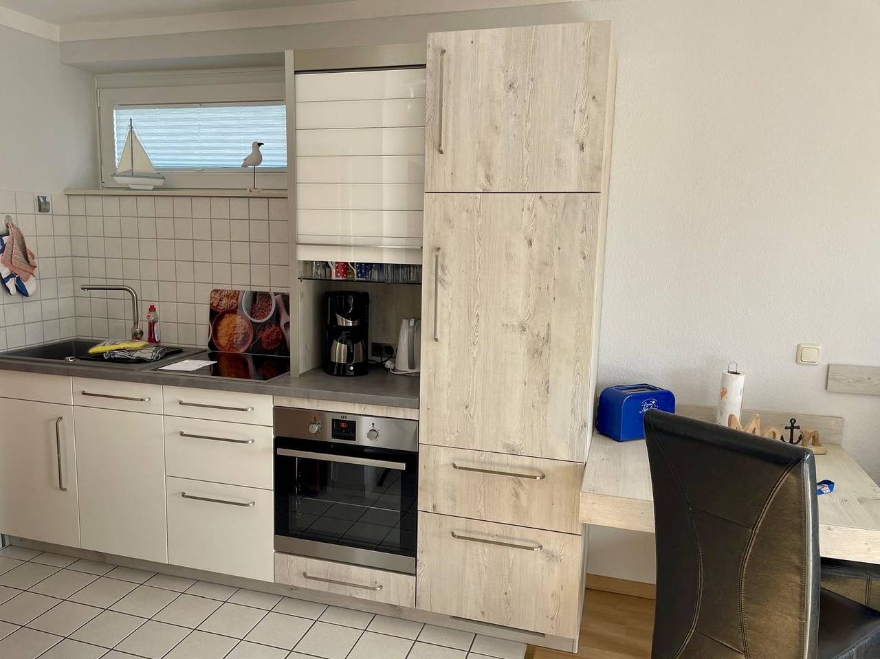 Ganze Ferienwohnung, Ferienwohnung Deichblick - 1-Raum-Fewo Deichblick in Büsum, Nordseeküste