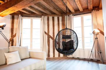 Gîte pour 7 personnes, animaux acceptés dans Restaurant Gastronomique Le Lievre Gourmand Orleans