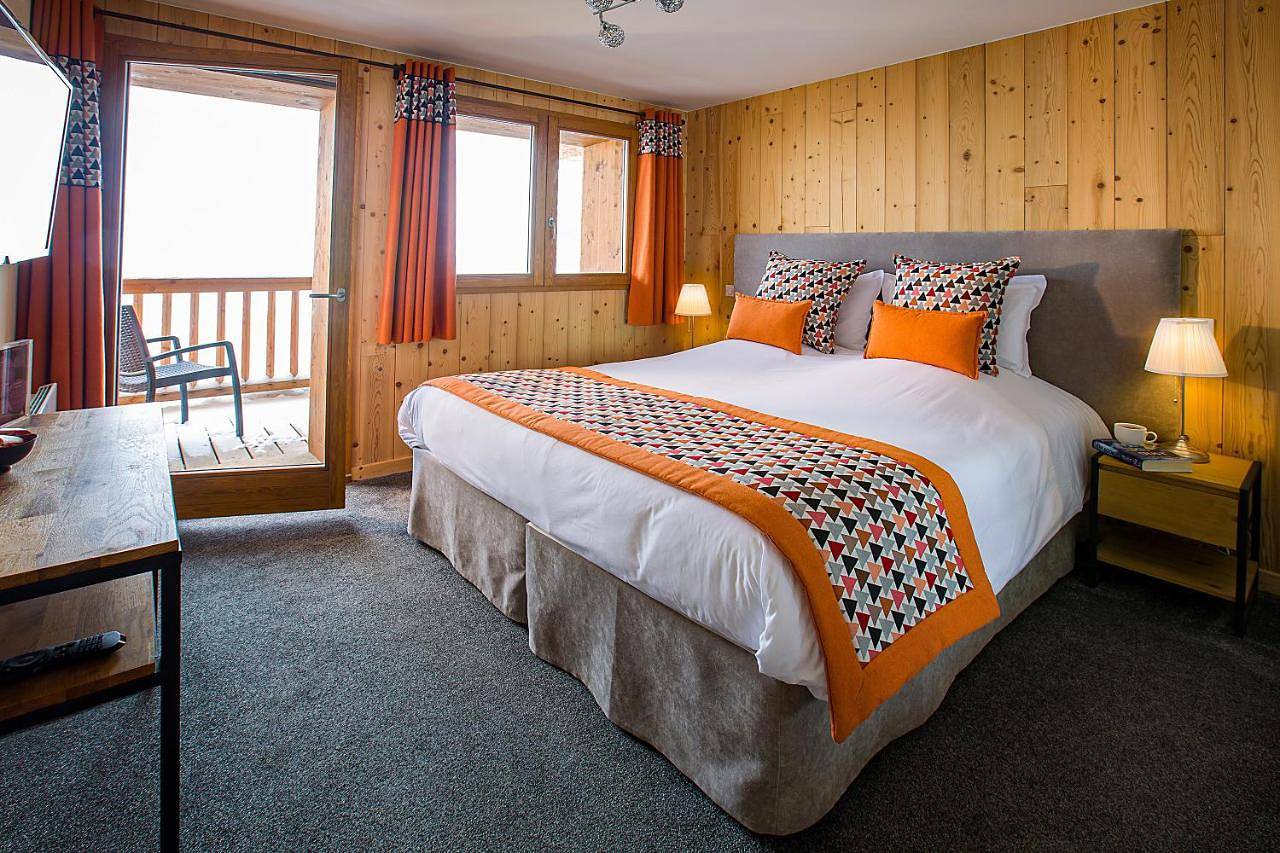 Deluxe Double or Twin Room with Balcony in La Rosière, Montvalezan