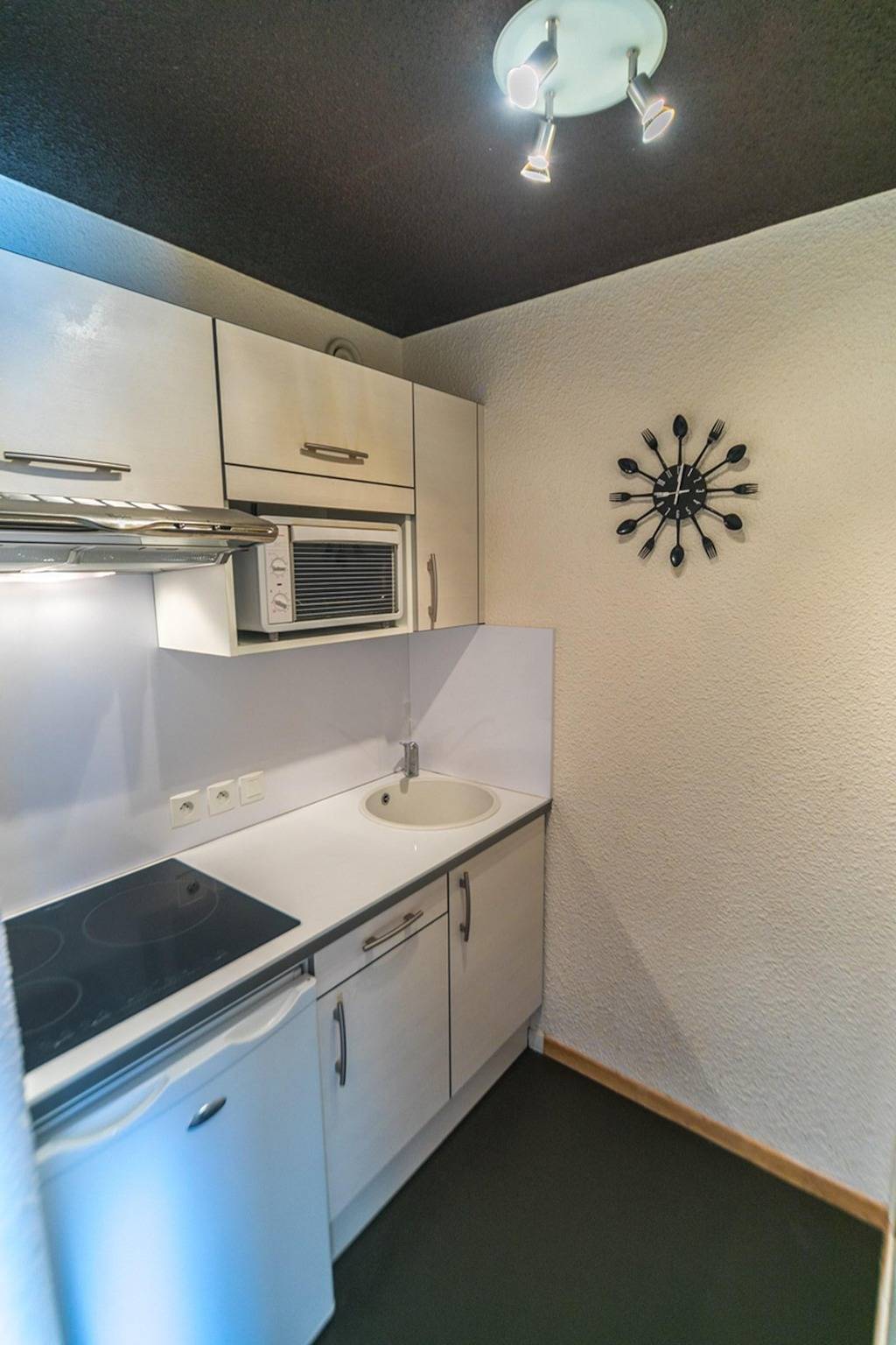 Studio entier, Résidence les Fibières - Studio cabine 4 personnes (610) in Vars, Région de Briançon