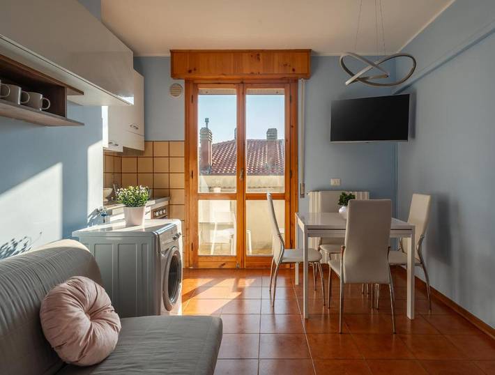 Ferienwohnung für 6 Personen, mit Balkon und Ausblick