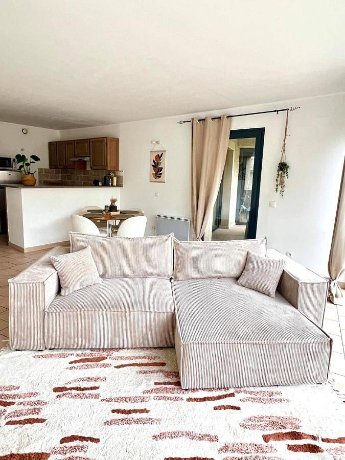 Appartement de vacances pour 6 personnes, avec Balcon ainsi que Terrasse et Vue
