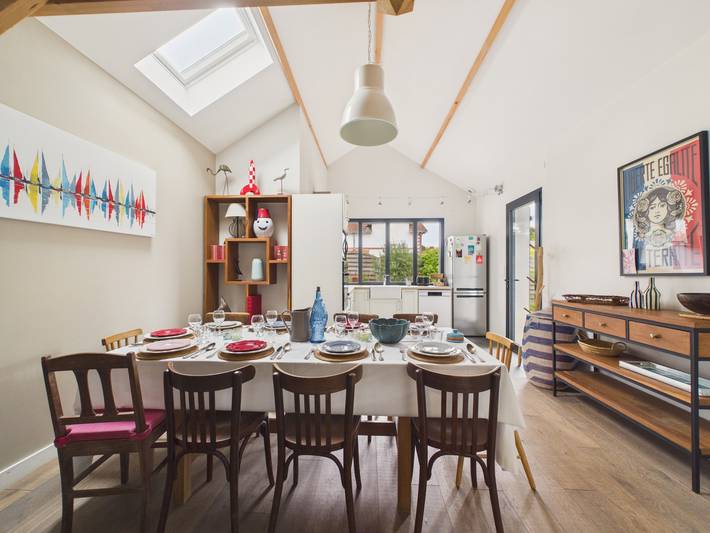 Maison de vacances pour 8 personnes, avec terrasse et jardin