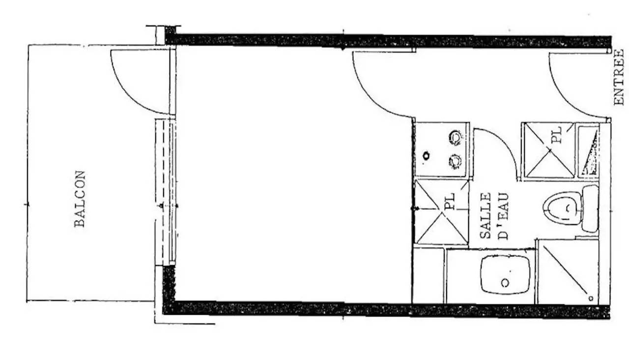 Appartement de vacances entier, Ferienwohnung für 2 Personen (14 m²) in La Plagne Tarentaise in Plagne Villages, La Plagne-Tarentaise