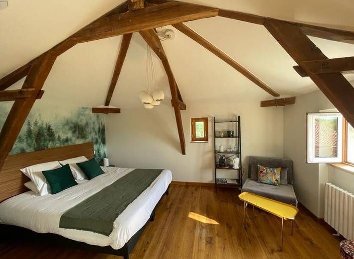 Chambre d’hôte pour 3 personnes, avec jardin et piscine, animaux acceptés dans Parc Naturel Régional des Causses du Quercy - 2