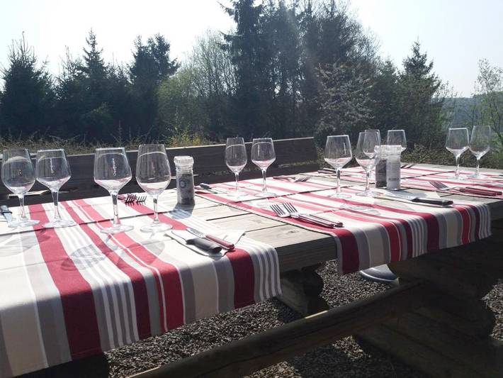 Hôtel pour 3 personnes, avec Terrasse ainsi que Jardin et Vue dans Dochamps - 3
