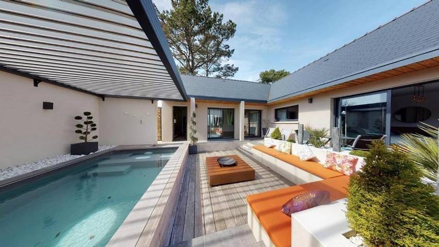 Villa pour 2 personnes, avec Jacuzzi et Terrasse ainsi que Jardin et Piscine à La Baule-Escoublac