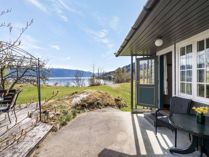 Luxus-Ferienhaus für 4 Personen, mit Terrasse und Garten, mit Haustier in Norwegen
