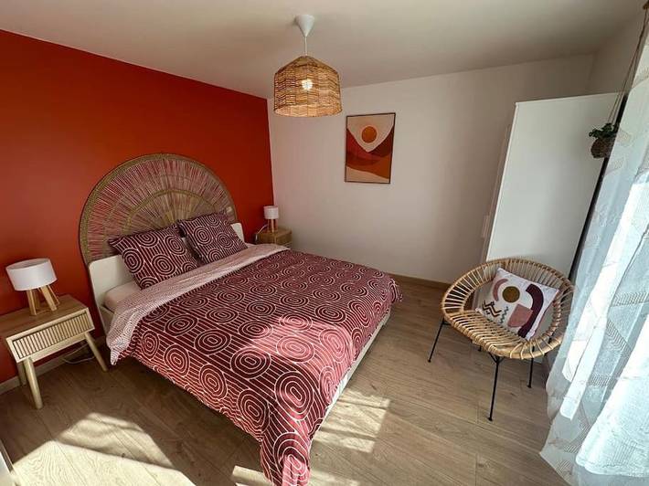 Location de vacances pour 4 personnes, avec jardin à Tréhorenteuc