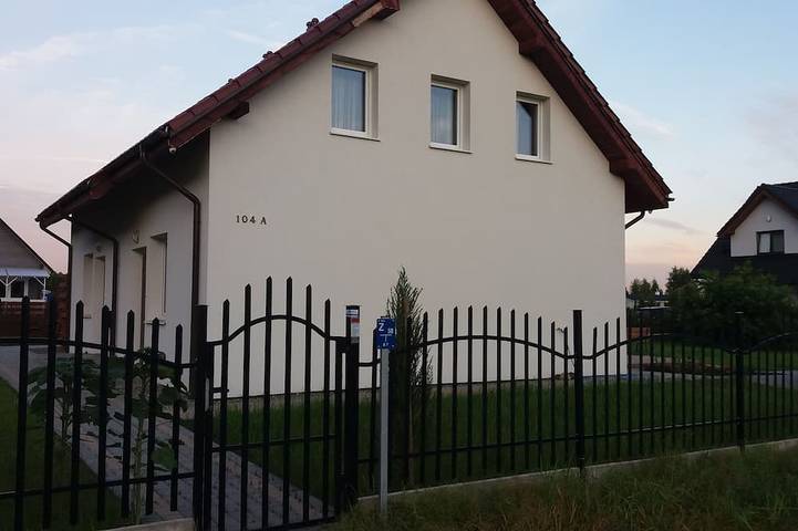 Apartament wakacyjny dla 4 osób, z ogród w Wyspa Sobieszewska