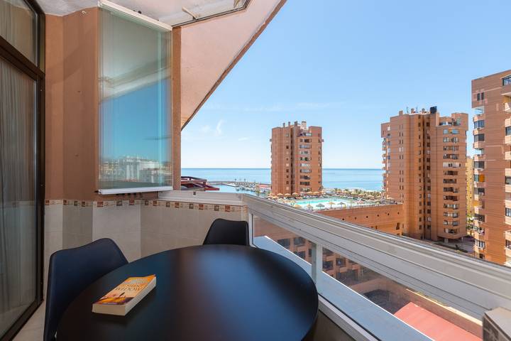 Location de vacances pour 3 personnes, avec balcon à Fuengirola