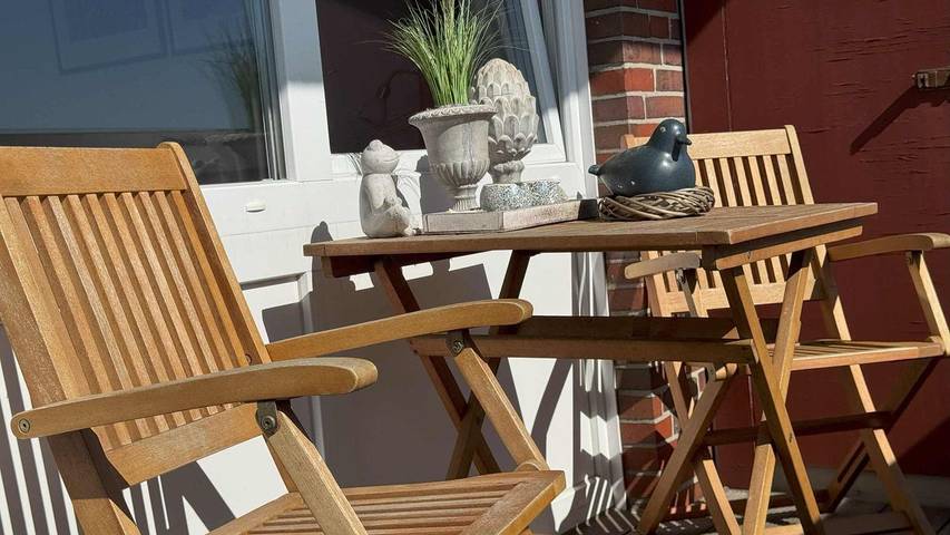 Ferienwohnung für 2 Personen, mit Balkon und Pool in Horumersiel